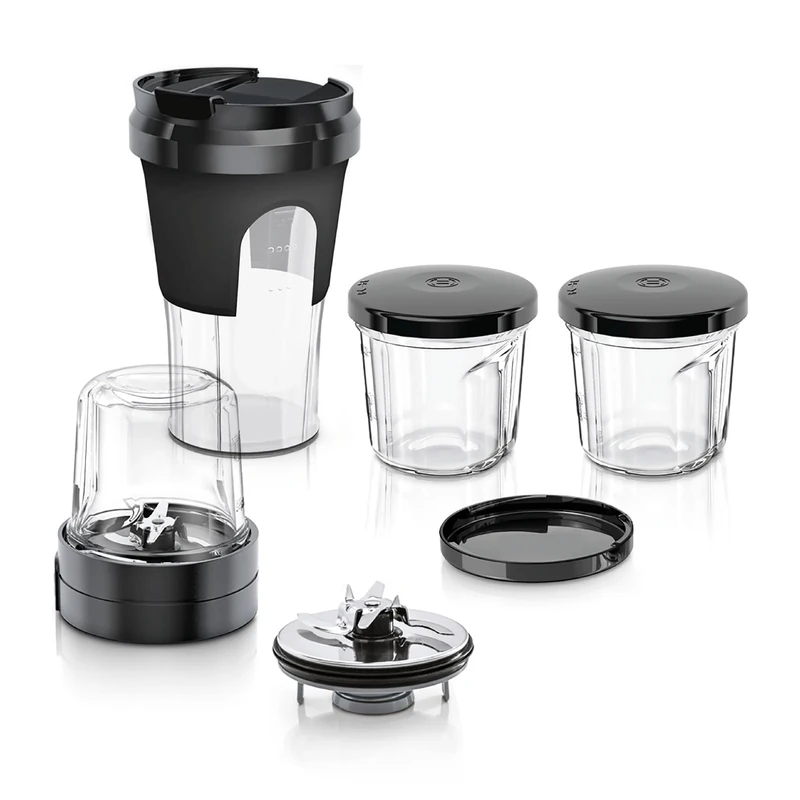 BOSCH MUZ45XTM1 Tasty Moments Accessory Kit for Kitchen Machines, Stainless Steel