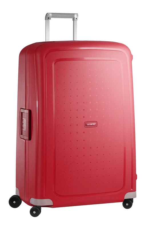 Samsonite S'Cure - Spinner XL, Suitcase, 81 cm, 138 L, Red (Crimson Red)