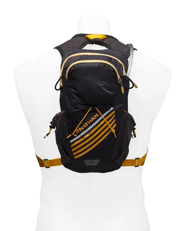Nathan Unisex's Firestorm Hydration Vest/Pack-Black, One Size