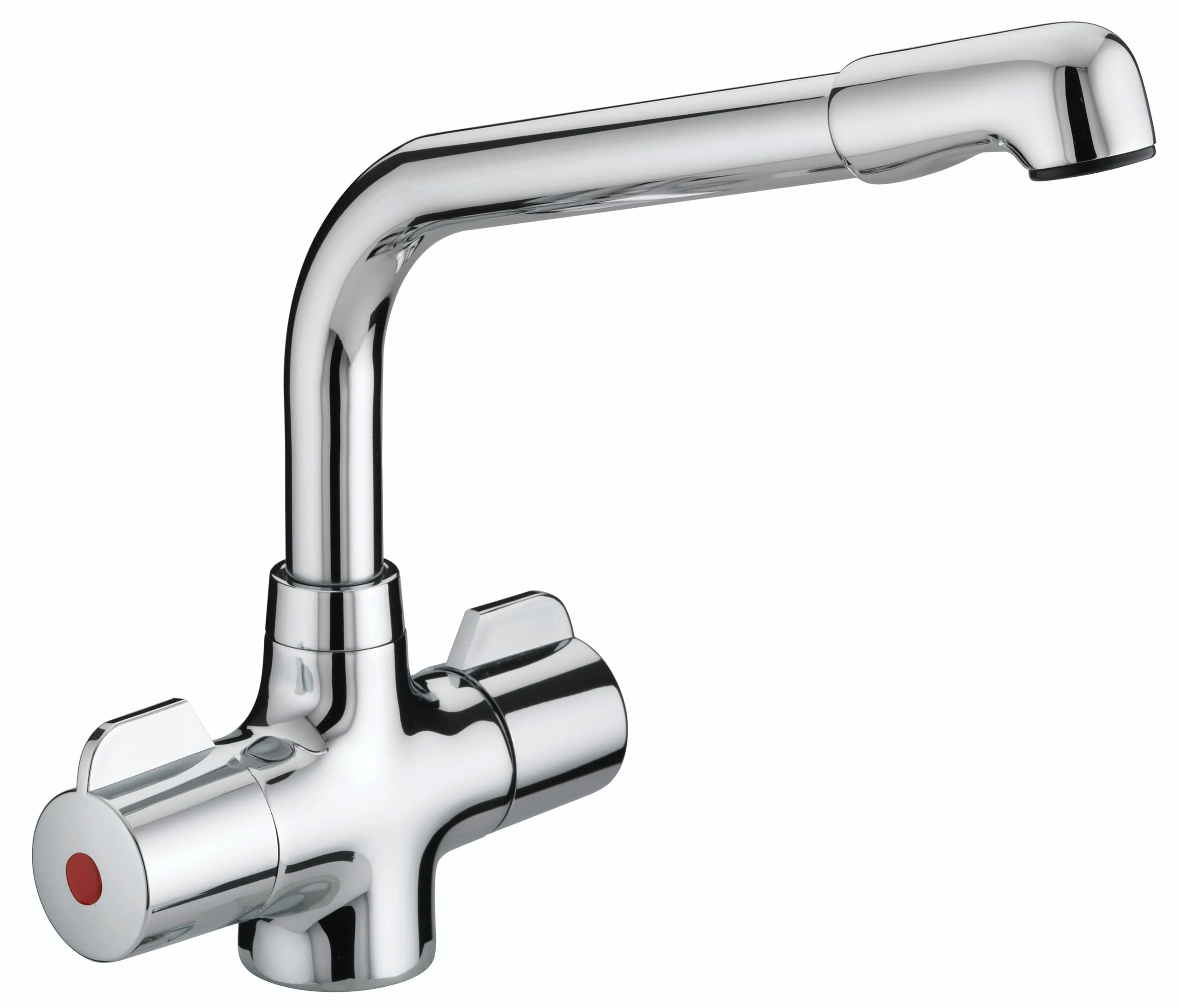 Bristan MH SNK EF C Manhattan Easyfit Kitchen Sink Mixer Tap with Swivel Spout, Chrome