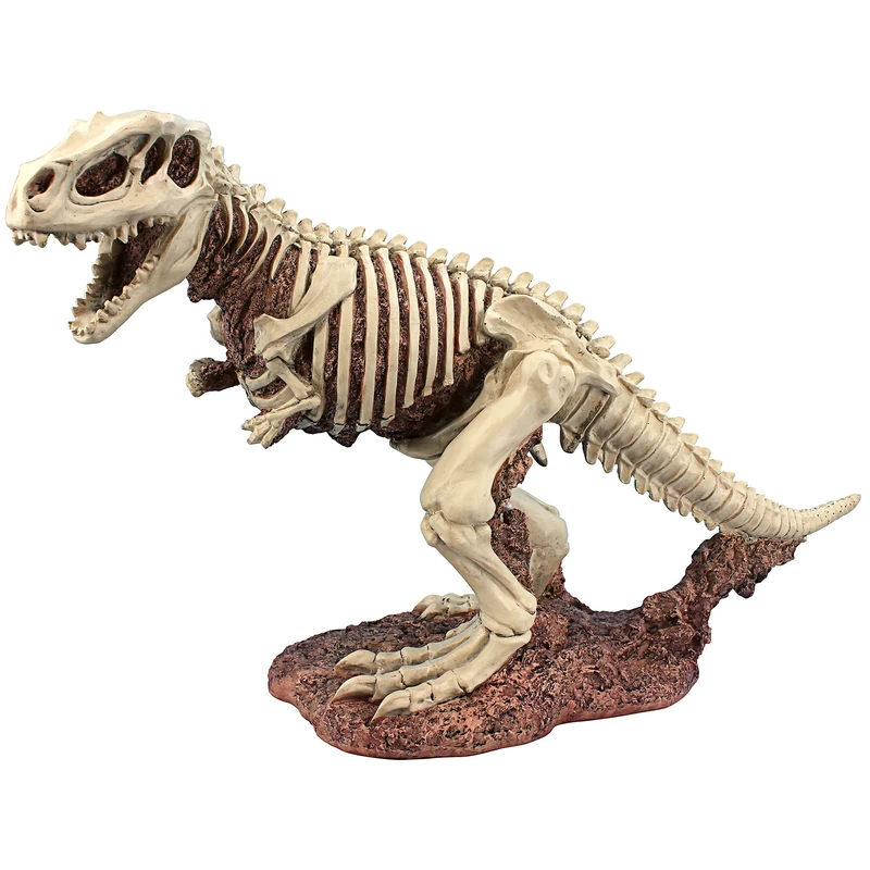 Design Toscano Bad to the Bone, Jurassic T-Rex Raptor Dinosaur Statue