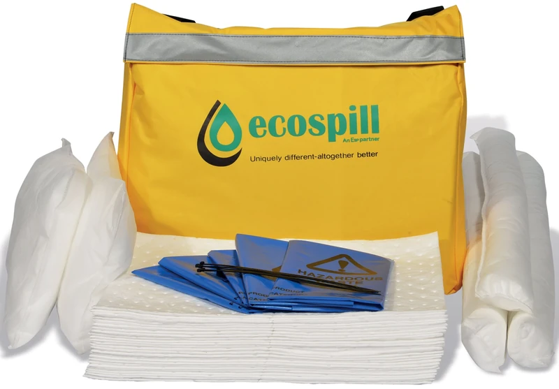 Ecospill OILSK50 Oil Only Spill Kit and Holdall, 50 Liters