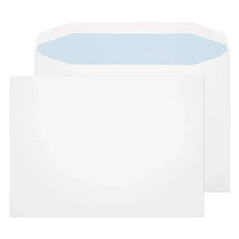 Blake Purely Everyday C4+ 240 x 330 mm 100 gsm Gummed Mailer Envelopes (9709) White - Pack of 250