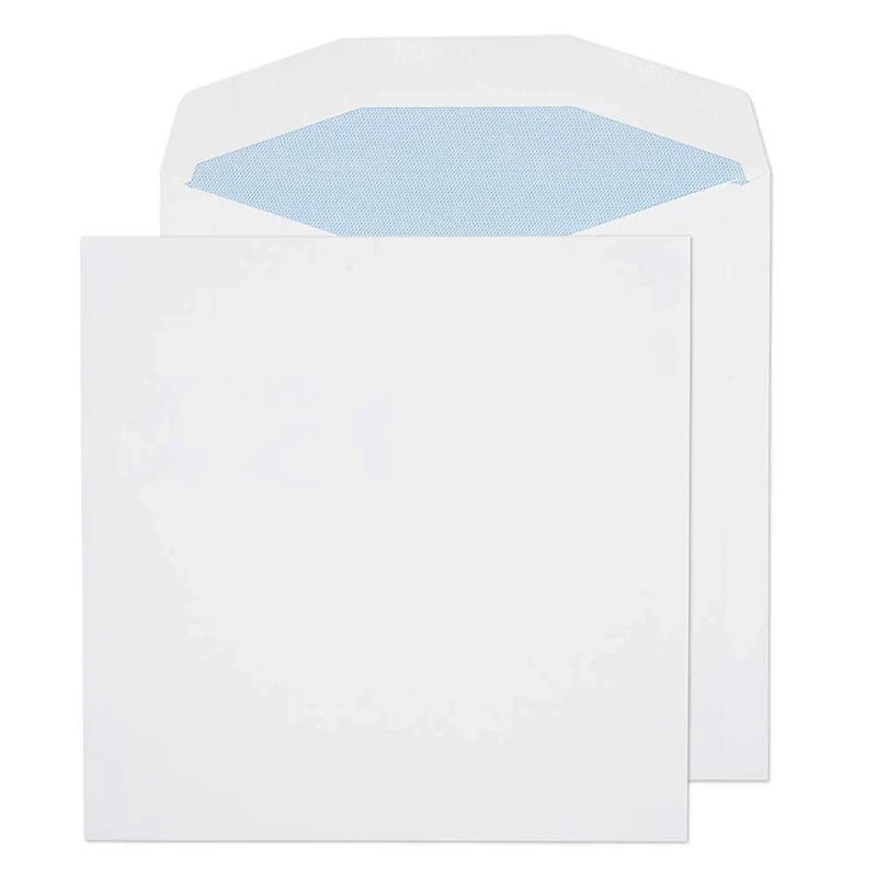 Blake Purely Everyday 220 x 220 mm 100 gsm Gummed Mailer Envelopes (5707) White - Pack of 500