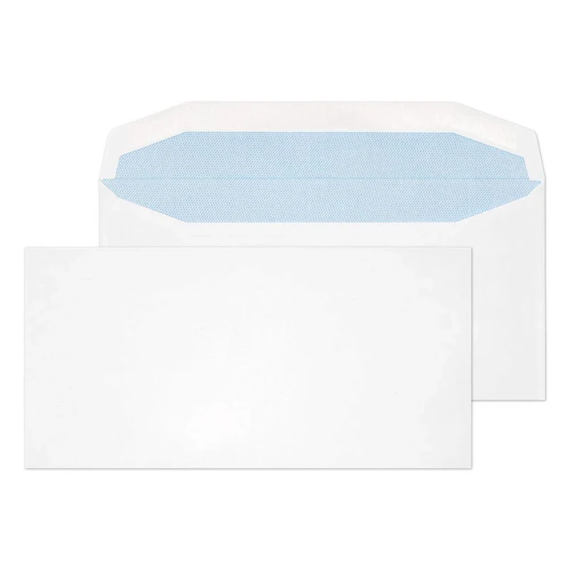 Blake Purely Everyday DL+ 114 x 229 mm 90 gsm Mailer Gummed Envelopes (3703) White - Pack of 1000