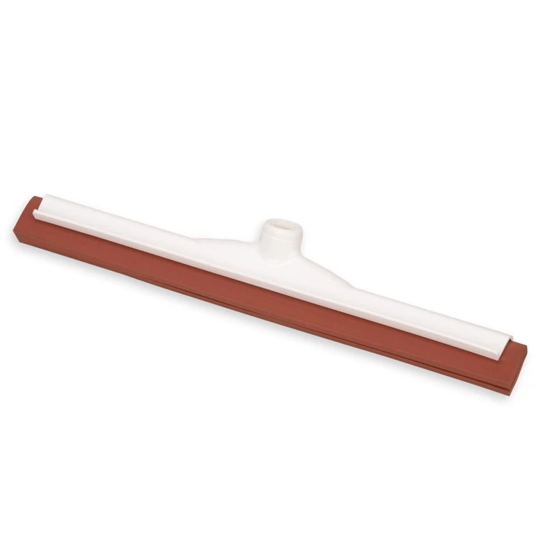 CFS 36691800 Flo-Pac Soft Double Foam Rubber Floor Squeegee with Plastic Frame, 18" Length, Red (Pack of 10)