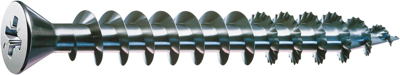 Spax Universal Screw, Small countersunk Head, Phillips Z, Full Thread, galvanised zinc Plated, A2J-0321010300105, 321010300105