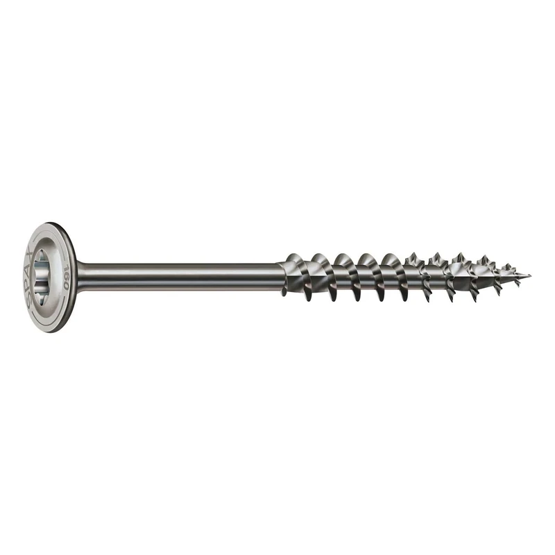 Spax A2 Stainless Steel Washer Head Torx Wood Construction Screws 6mm 120mm - Image 1