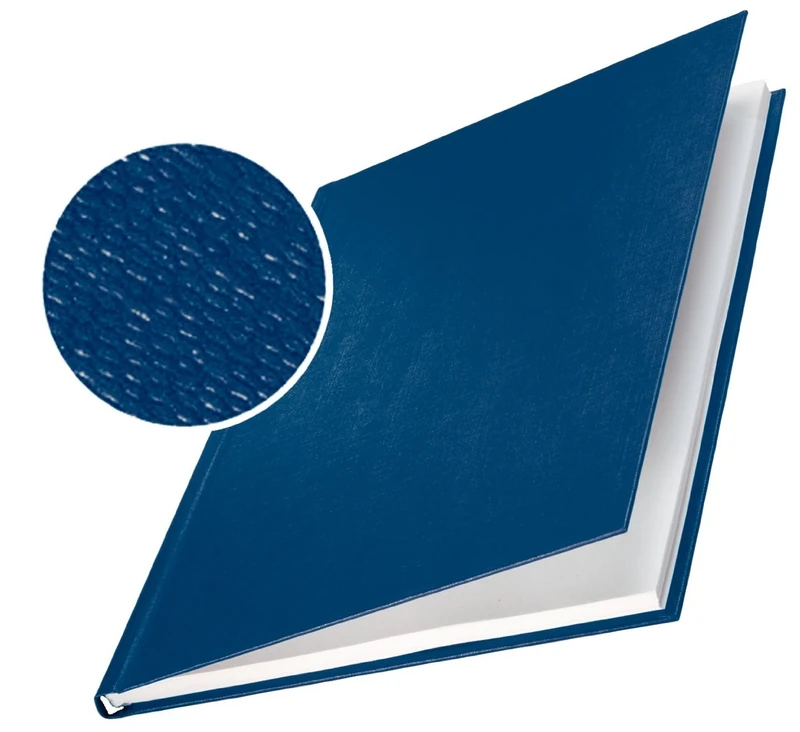 Leitz impressBIND Hard Covers, 24.5 mm Spine, Blue, Pack of 10