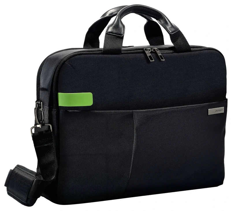 Leitz 15.6 Inch Light-Weight Laptop Bag Smart Traveller Range, Black