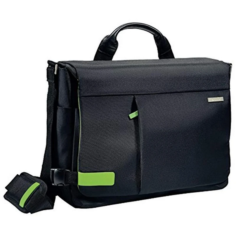 Leitz 15.6 Inch Messenger Bag Smart Traveller Range, Black