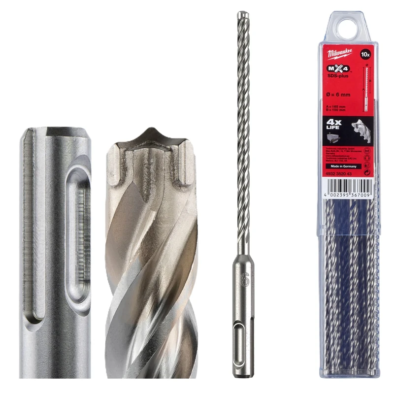 MILWAUKEE ACCESORIOS Drill Bit 6 x 160 Model 4932352043