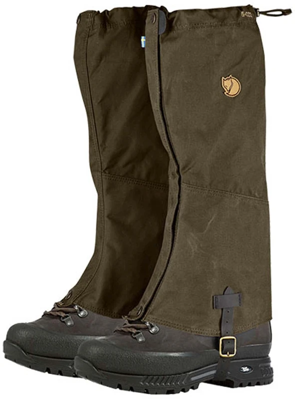 FJÄLLRÄVEN Men's Singi Gaiters, Dark Olive, L-XL UK - Image 1