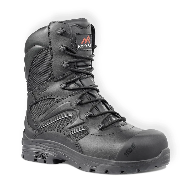 Rock Fall Men's Titanium Safety Boot, Black, 13 UK