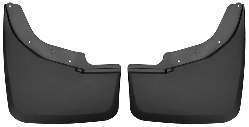 Husky Liners Mud Guards | Dually Rear Mud Guards - Black | 57871 | Fits 2015-2019 Chevrolet Silverado/GMC Sierra 3500 HD w/Dual Rear Wheels 2 Pcs