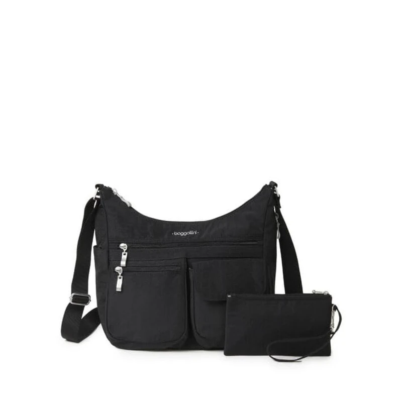 Baggallini Womens Unisex-Adult Everywhere Bagg Black Size: One Size
