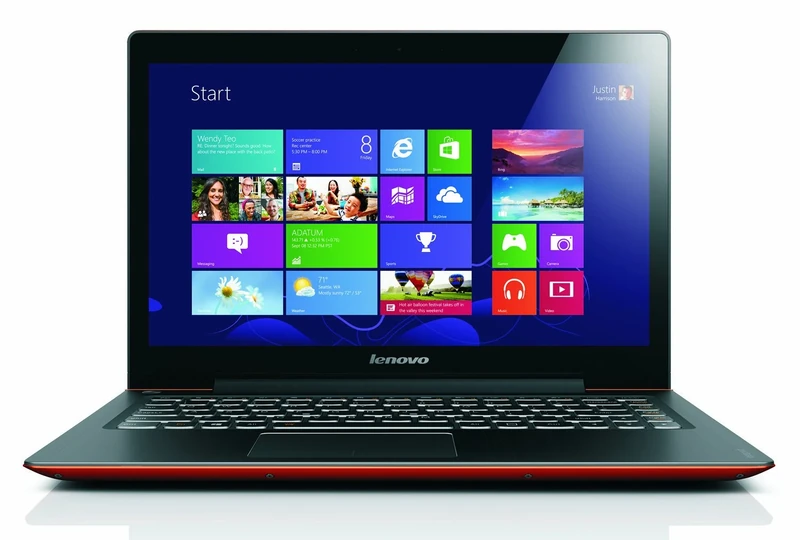 Lenovo U330p 13.3-Inch Ultrabook (Orange) - (Intel Core i5-4210U 2.7 GHz, 500 GB + 8 GB SSHD, 8 GB DDRIIIL RAM, Integrated Graphics, Windows 8.1, Wi-Fi and BT) with Free Windows 10 Upgrade