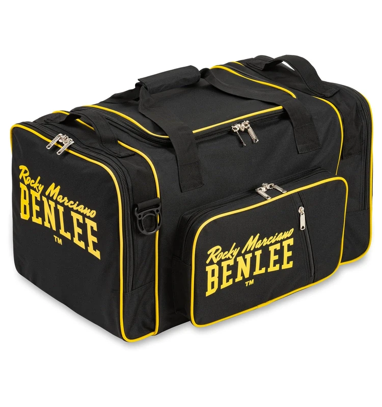 BENLEE Locker Sports Bag, Black/Yellow, 90 cm, Sports Bag - Image 1