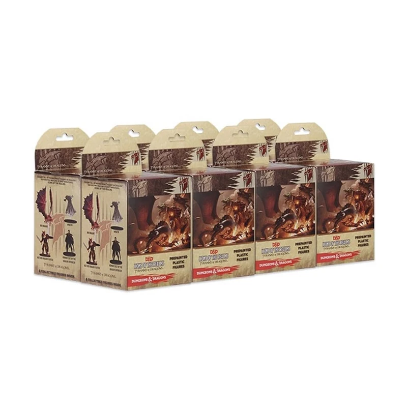 Dungeons & Dragons - D&D - Icons of the Realms: Tyranny of Dragons Booster Pack (Brick - 8 Packs) Miniatures Figures