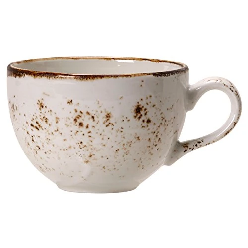 bar@drinkstuff Steelite Craft Low Cup White 12oz / 340ml, Pack of 6