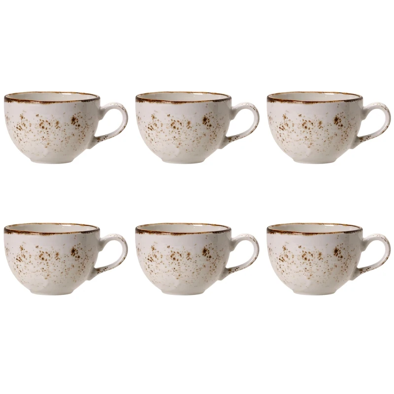 bar@drinkstuff Steelite Craft Low Cup White 8oz / 230ml, Pack of 6