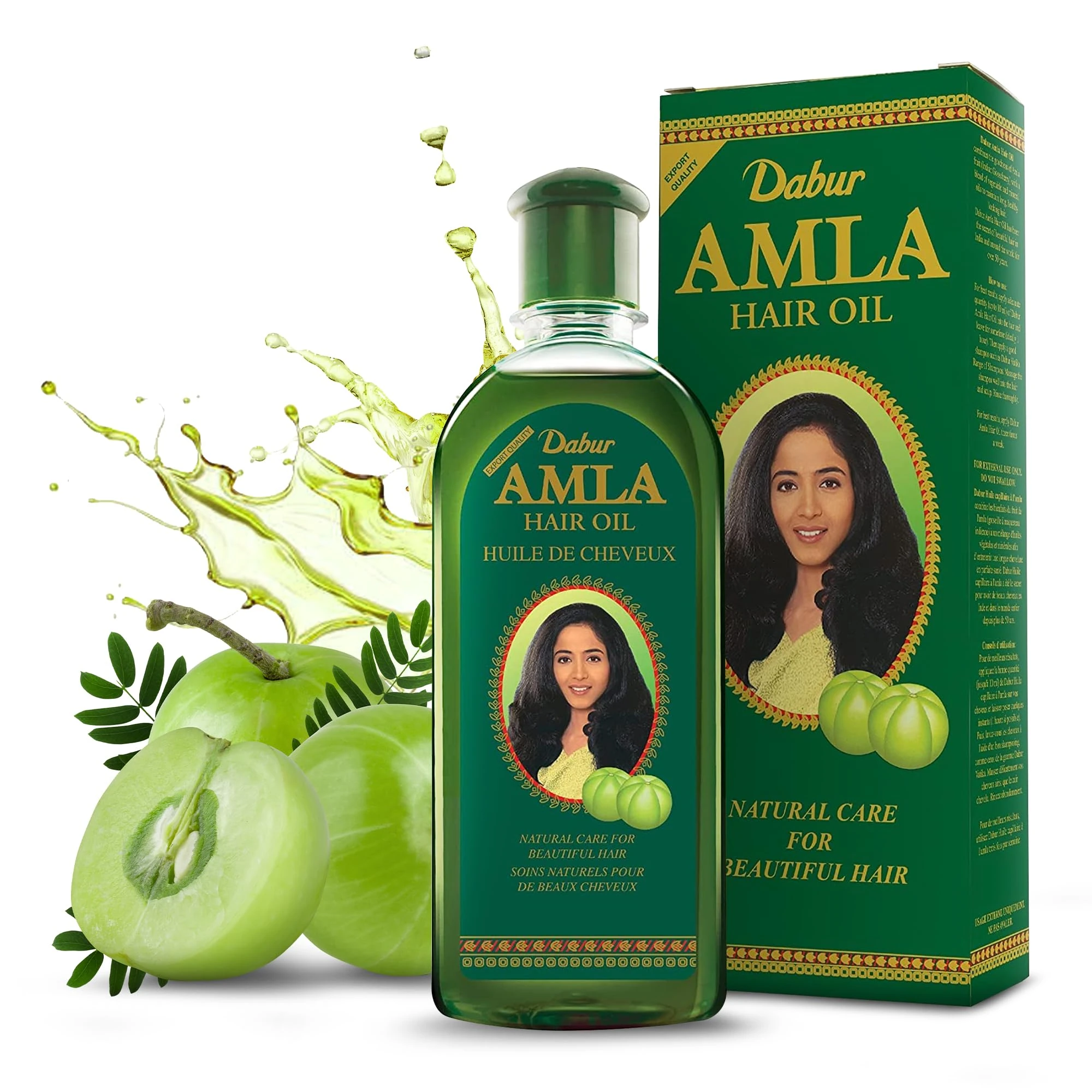 Dabur Amla Hair Oil - 200ml | For Strong, Long and Thick hair | Nourishes Scalp | Controls Hair Fall, Strengthens Hair & Promotes Hair Growth (Packing May Vary)