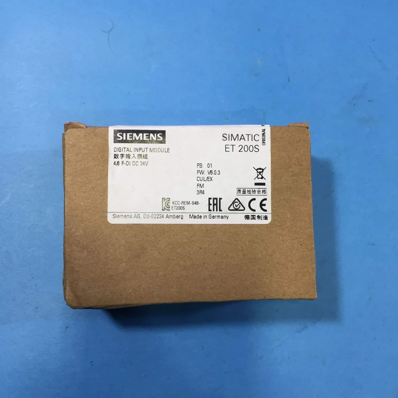 Siemens ST70 ET200 Electric Module 4/8 DI/Safe 24 V 30 mm