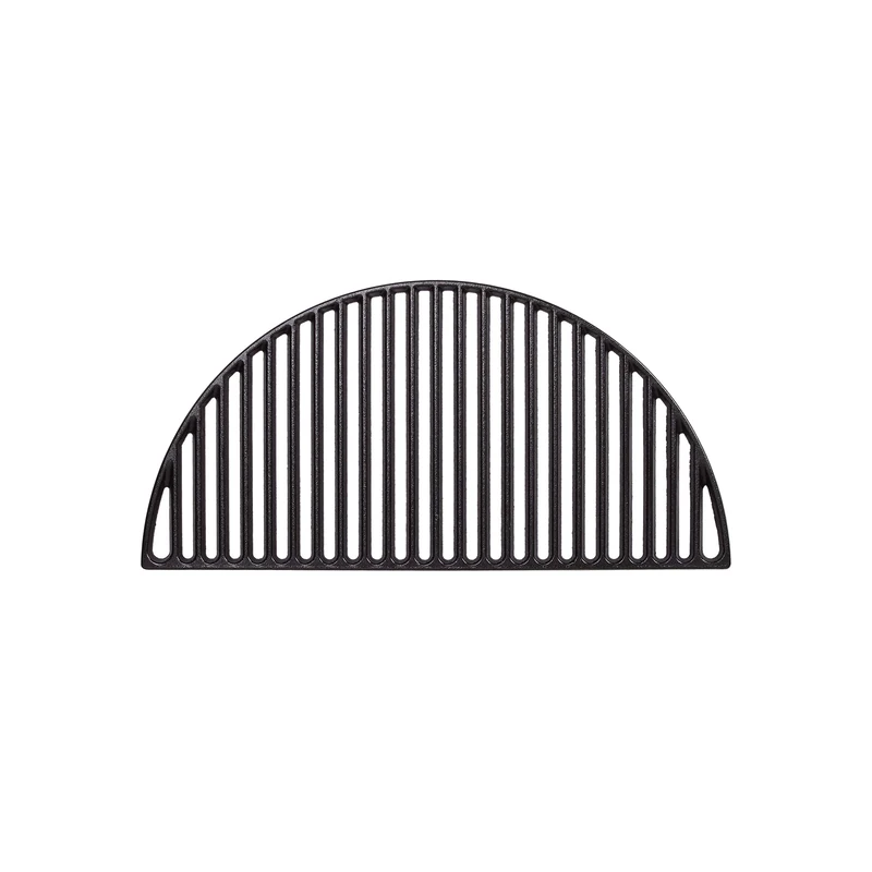 Kamado Joe KJ-HCICG Half Moon Cast Iron Grate Classic Joe, 45.7x22.8x1.2 cm,Black