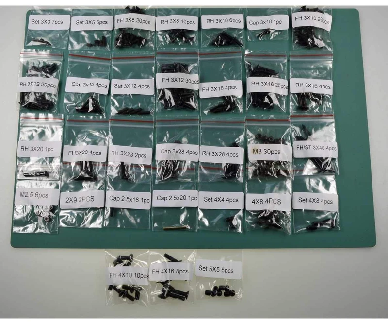 Carson 500205932 Virus 4.0 Screw Set