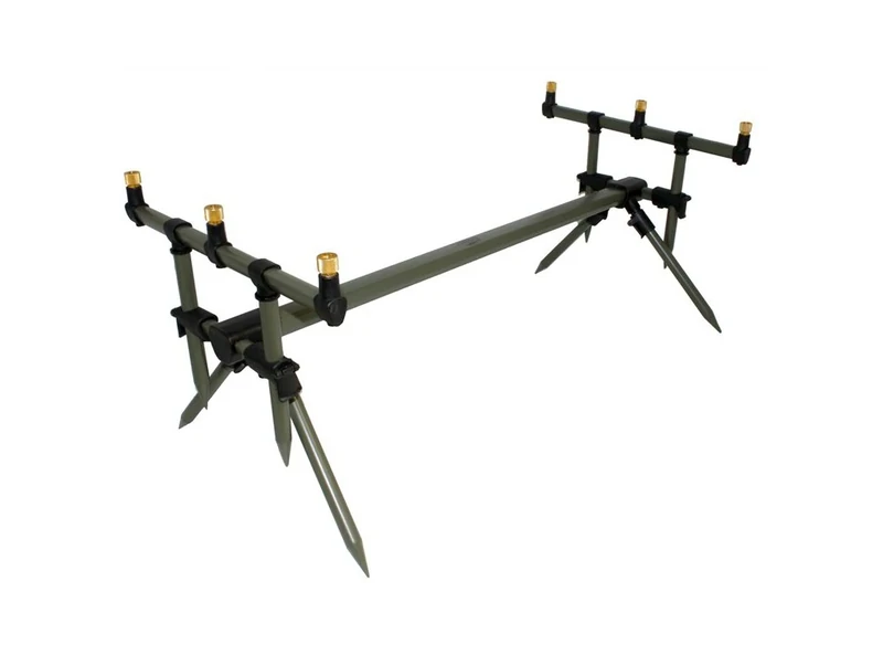 Dinsmores Upright Carp Gear Rod Pod - Silver, 85 cm x 44 cm x 30 cm