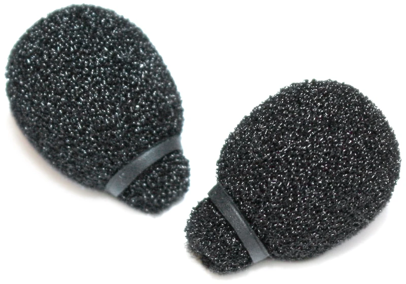 Rycote 105514 Miniature Lavalier Foam - Black (Pack of 10)