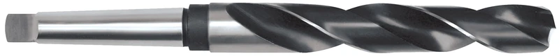 Ruko HSS-G Twist Drill Bit, DIN 345, Type N, Bright/Black Finish, 59.0 mm Diameter, 422.0 mm Length, R204590