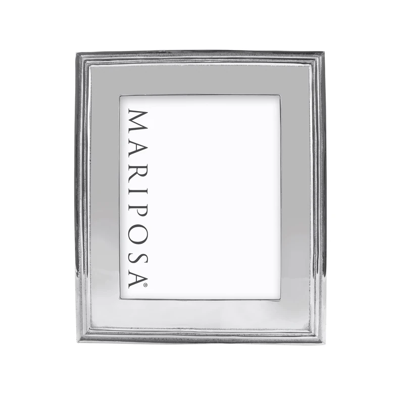 MARIPOSA Frames, Aluminum, Silver, 8" x 10"
