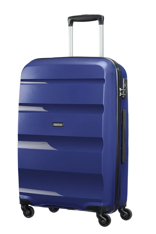 American Tourister Bon AIR - Spinner M, Suitcase, 66 cm, 57.5L, Blue (Midnight Navy)