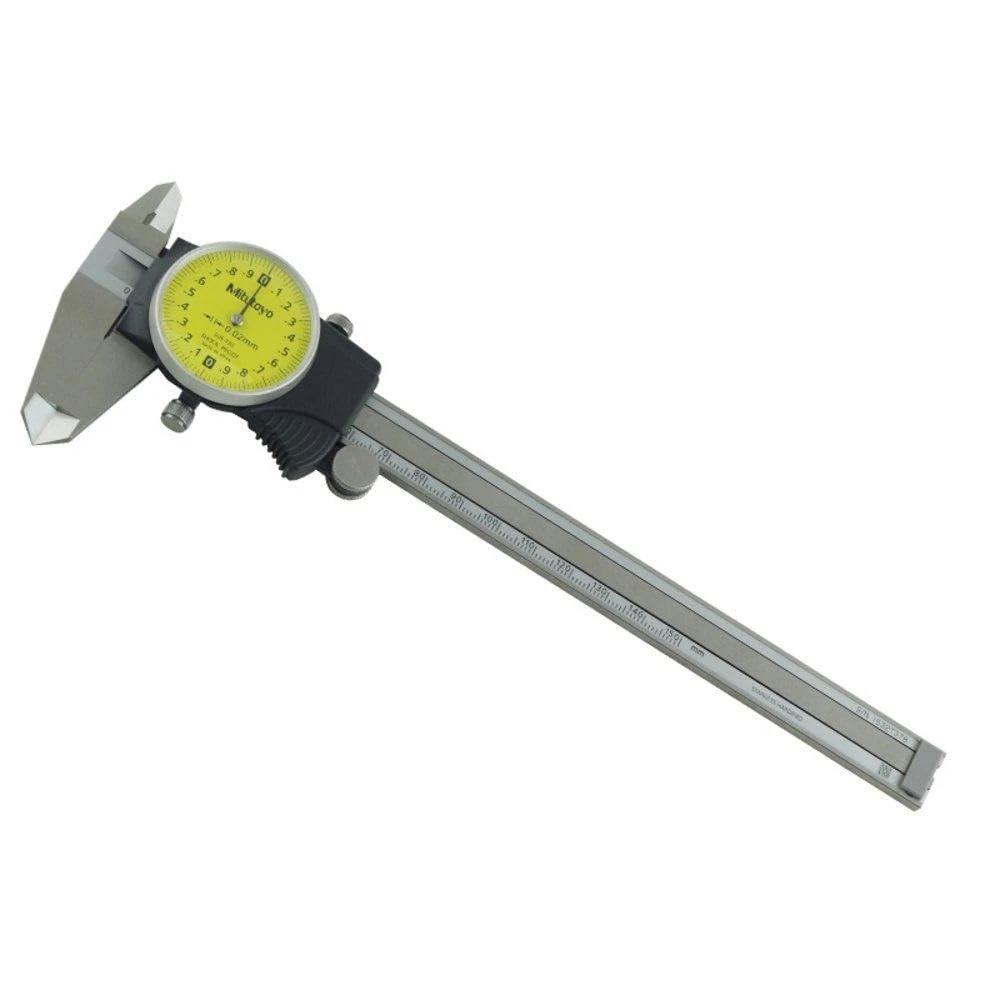 Mitutoyo 505-730 Dial Caliper 2mm/rev