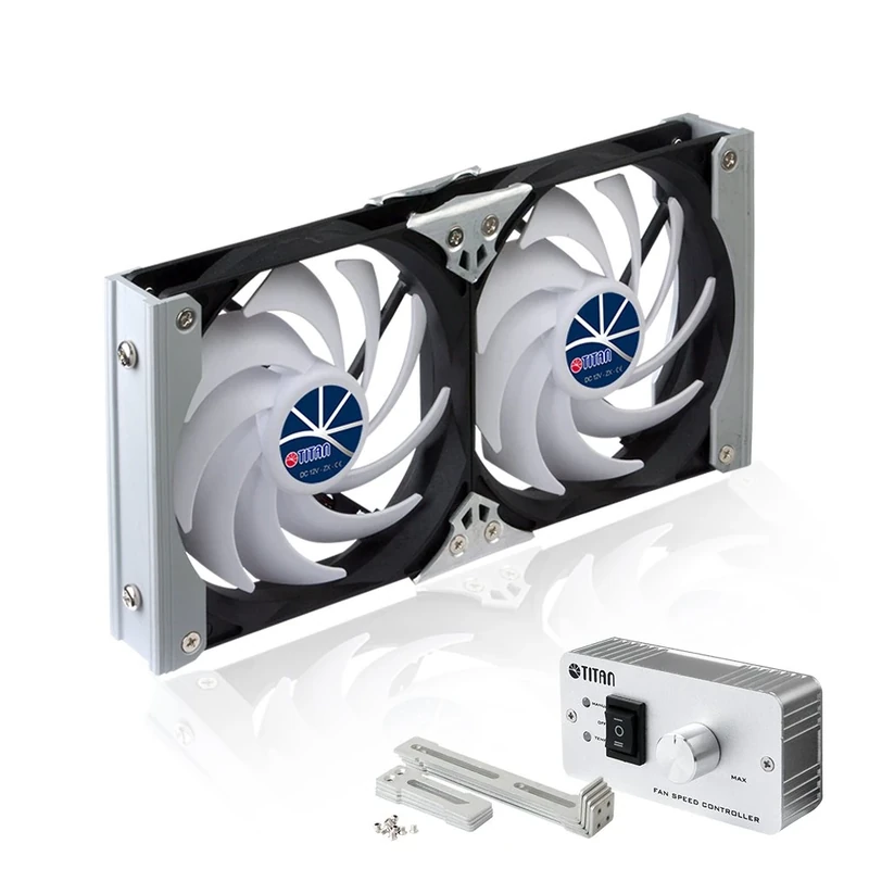 Titan TTC-SC09TZ Multi-Purope Ventilation Cooling Refrigerator Fan (140mm)