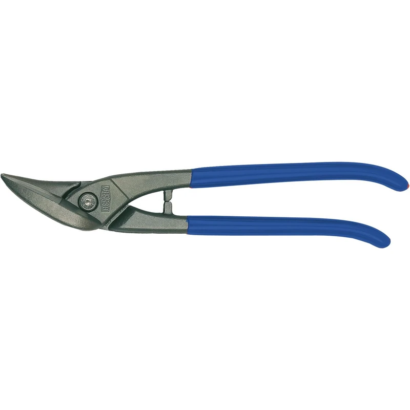 Bessey D216-280 Right Hand Cut Straight Cutting Snips, Blue/Grey