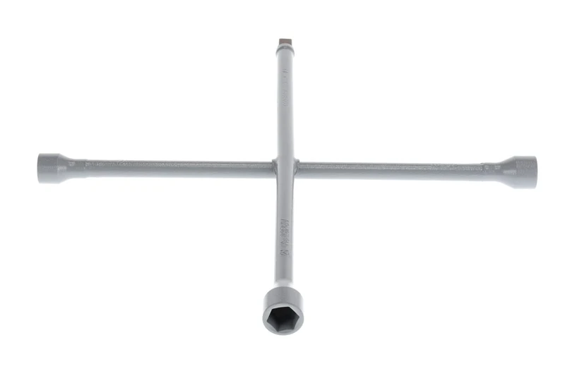 GEDORE 4-way wheel wrench, for Cars, 17 x 19 x 21 mm x 1/2", Wheel wrench, Car tyre change, Tool, 28 PUV