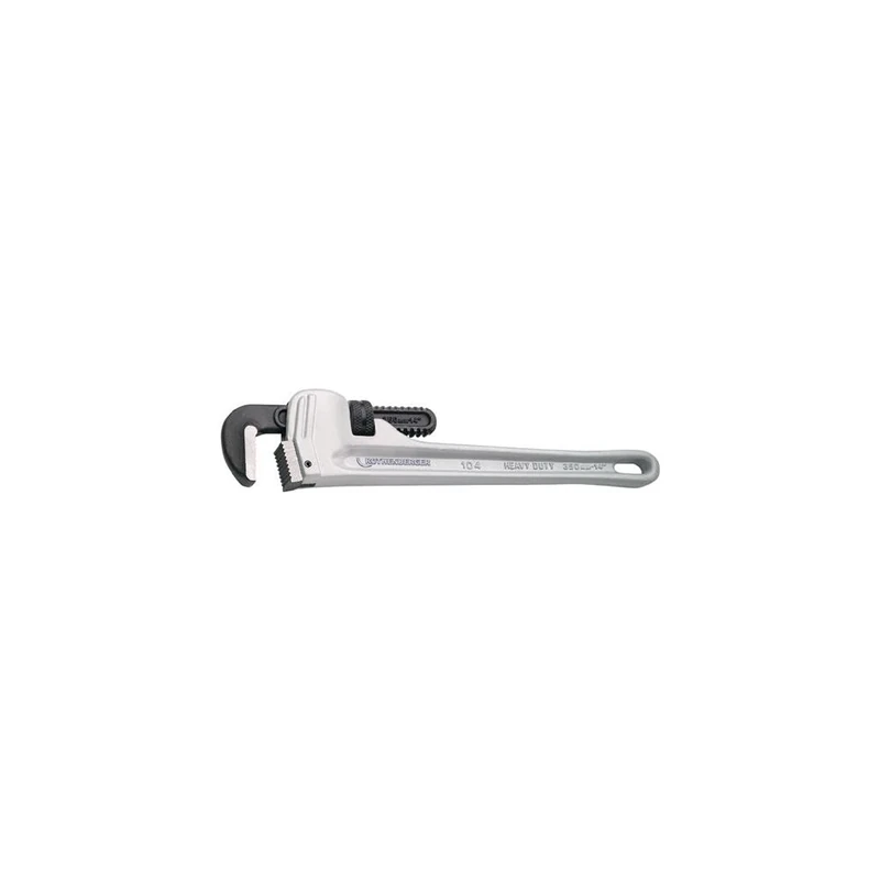 Rothenberger 70161 "Aludur" One Handed Pipe Wrench, Silver/Black, 2.1/2-Inch