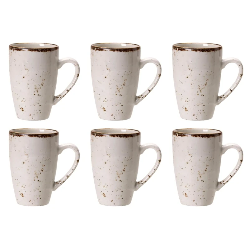 Steelite Craft Quench Mugs White 10oz/280ml, Pack of 6