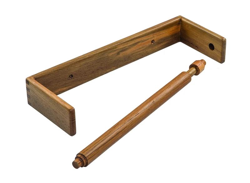 Whitecap Teak Wall-Mount Paper Towel Holder - Image 1