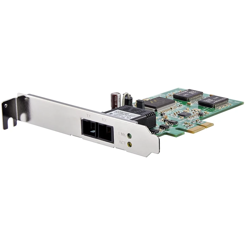StarTech.com PCI Express (PCIe) Gigabit Ethernet Multimode SC Fiber Network Card Adapter NIC - 550m - PCIe GbE Fiber Optic Network Card (PEX1000MMSC2)
