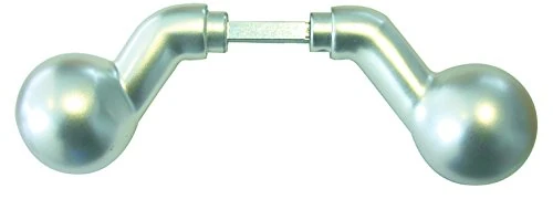 ALPERTEC Garden Gate Ball Door Furniture Fitting/Door Handle Handles – Pair – 50021340 - Image 1