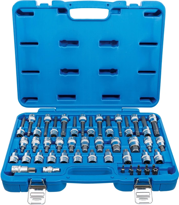 BGS 5188 | Bit Socket Set | 12.5 mm (1/2") Drive, 8 mm (5/16") Drive | 49 pcs.
