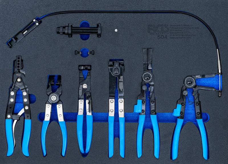 BGS 504 | Tool Tray 3/3: Hose Clamp Pliers Set