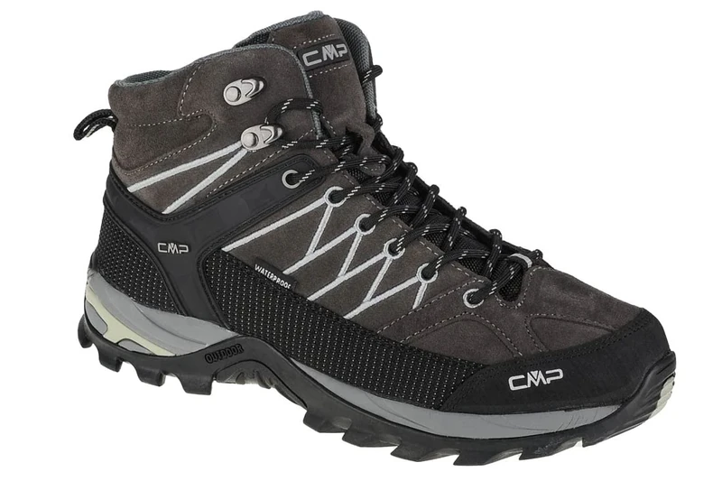 CMP Men's Rigel Mid Trekking Shoe Wp Trekking Shoes, Grey U862, 8 UK
