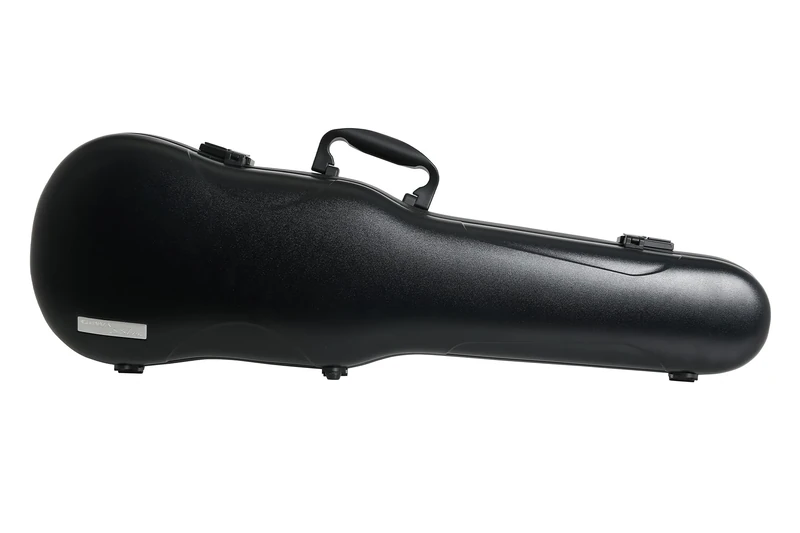 GEWA AIR 1.7 Form Shaped Violin Case matt black, Made in Germany, high break resistance