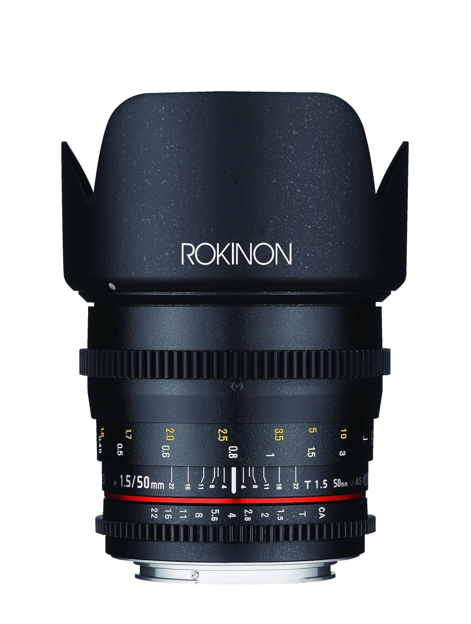 Rokinon DS50M-MFT Cine DS 50 mm T1.5 AS IF UMC Full Frame Cine Lens for Olympus & Panasonic Micro Four Thirds