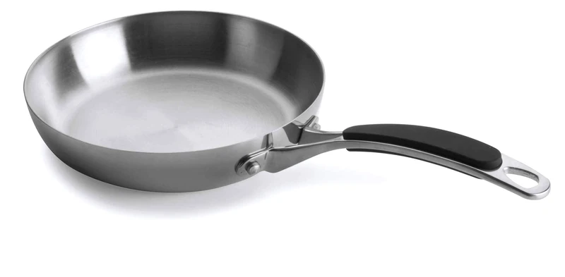 Lacor 53720 Tri-Metal Fry Pan, 20 cm, Silver