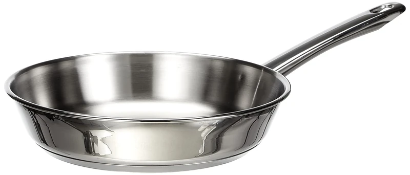 Lacor 40625 Frying Pan Vitrocor, 24 cm, Silver